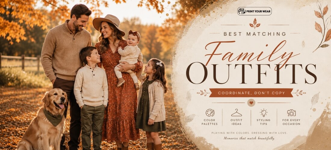 best matching family outfits