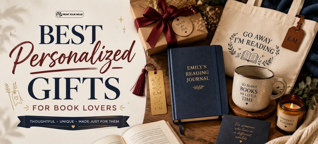 best personalized gifts for book lovers