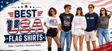 What Are the Best USA Flag Shirts for Staying Cool, Looking Sharp, and Showing Pride?
