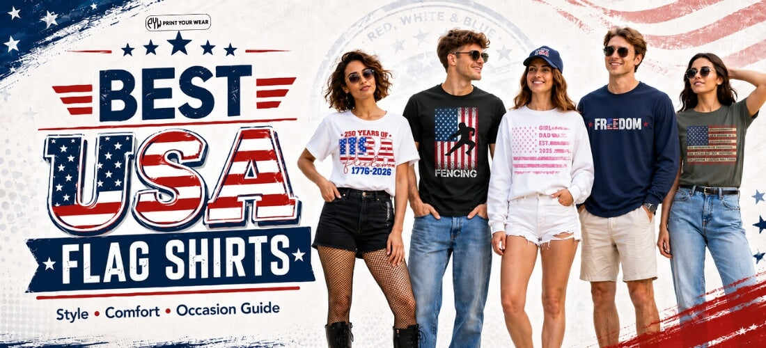 best usa flag shirts