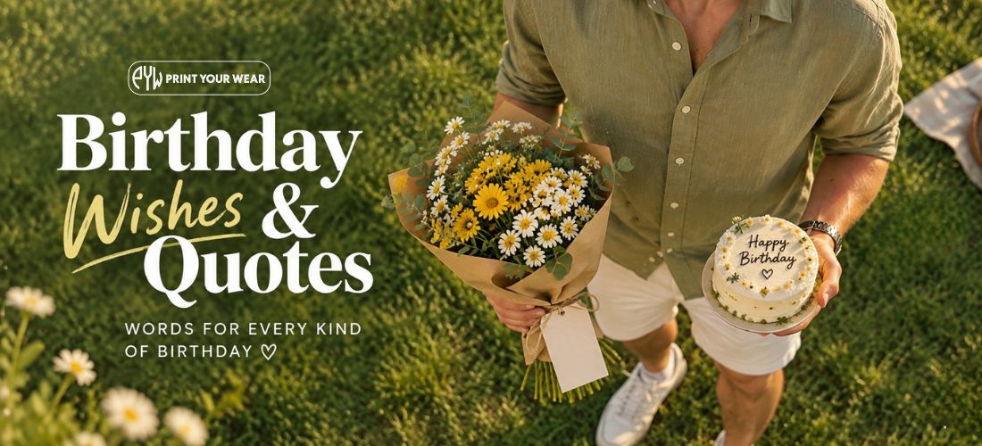 birthday wishes and quotes banner